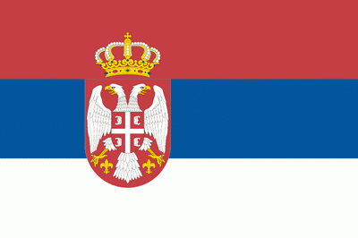 флаг Сербии