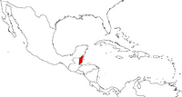 Белиз на карте
