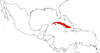 Куба на карте