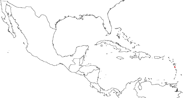 Доминика на карте