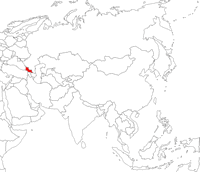 Грузия на карте