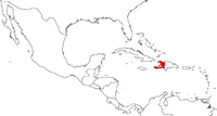 Гаити на карте