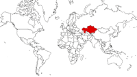 Казахстан на карте