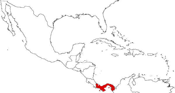 Панама на карте