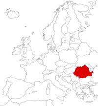 Румыния на карте