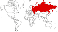 Россия на карте