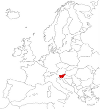 Словения на карте