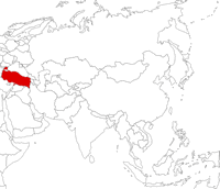 Турция на карте