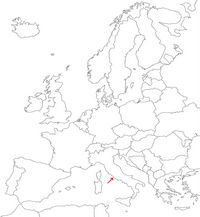 Ватикан на карте